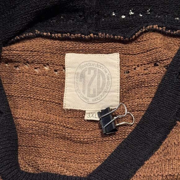 Hooded Sweater Animal Cottage Minimalist Boho Athleisure Streetwear Casual 3XL - Picture 3 of 6